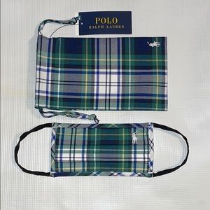 RARE Polo Ralph Lauren Cloth Face Mask